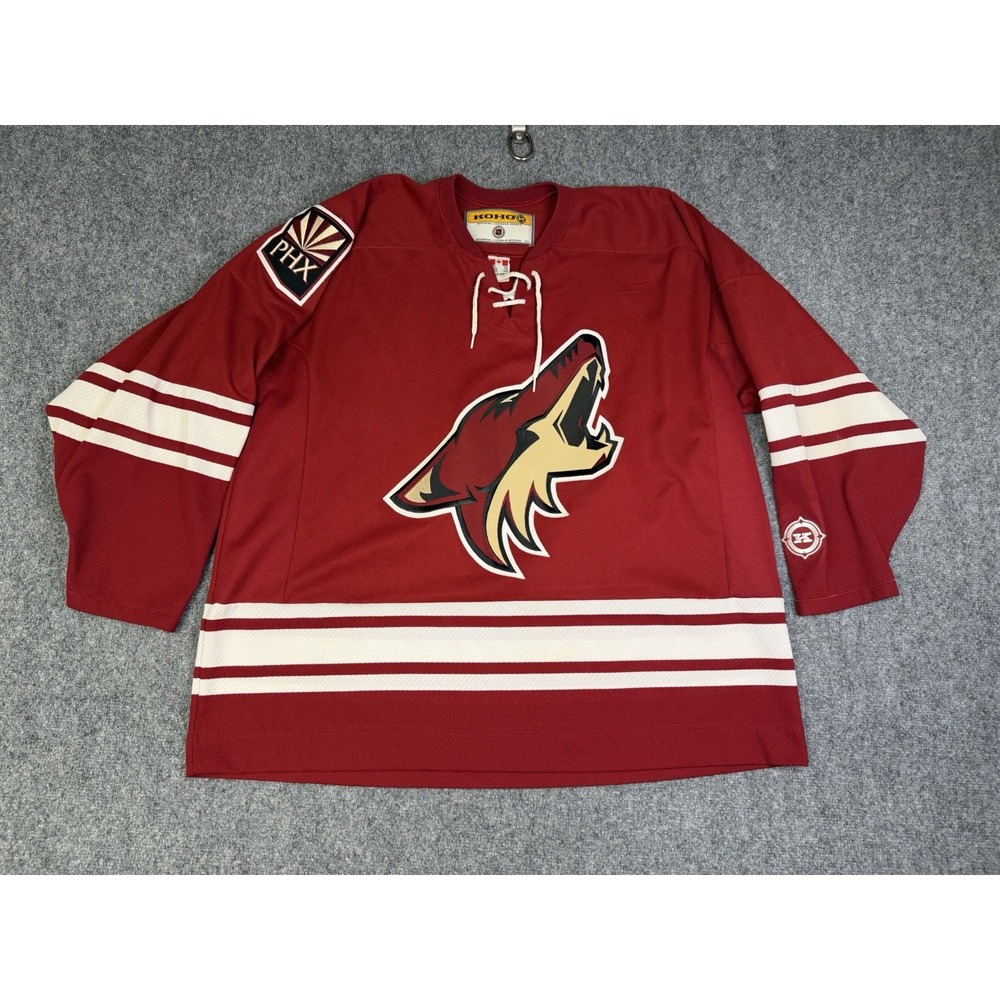 Vintage KOHO NHL Arizona Coyotes Hockey Jersey Size XXL Canada Made
